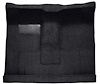 F9283001 1961-64 Ford F-Series w/ High Tunnel; Molded Loop Carpet; Kit; Black - image 1