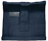 F9283012 1961-64 Ford F-Series w/ High Tunnel; Molded Loop Carpet; Kit; Dark Blue - image 1