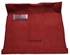 F9283102 1961-64 Ford F-100 w/ Low Tunnel; Molded Loop Carpet; Kit; Red - image 1