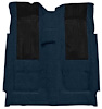 F9293912 1972-73 Ford Torino GT 2-Door Hardtop 4-Speed; Loop Carpet; Kit w/ 2; Black Inserts; Dark Blue - image 1