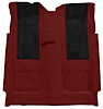 F9293915 1972-73 Ford Torino GT 2-Door Hardtop 4-Speed; Loop Carpet; Kit w/ 2; Black Inserts; Maroon - image 1