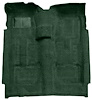 F9294213 1972-73 Ford Torino/Montego 2-Door w/ Floor Shift; Molded Loop Carpet; Kit; Dark Green - image 1