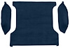 F9310612 1994-96 Ford Bronco Cargo Area; Molded; Cutpile Carpet; Kit; Regatta Blue - image 1