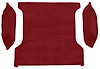F9310621 1994-96 Ford Bronco Cargo Area; Molded; Cutpile Carpet; Kit; Oxblood - image 1