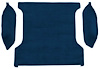 F9310708 1980-93 Ford Bronco Cargo Area; Molded; Cutpile Carpet; Kit; Blue - image 1