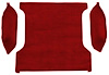 F9310721 1980-93 Ford Bronco Cargo Area; Molded; Cutpile Carpet; Kit; Oxblood - image 1