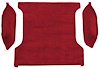 F9310793 1980-93 Ford Bronco Cargo Area; Molded; Cutpile Carpet; Kit; Dark Red/Carmine - image 1