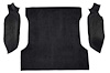 F9310801 1978-79 Ford Bronco Cargo Area; Molded; Cutpile Carpet; Kit; Black - image 1