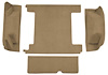 F9310969 1974-76 Ford Bronco w/ 2 Gas Tanks & Tailgate Lock; Cargo Area; Molded; Cutpile Carpet; Kit; Medium Saddle - image 1