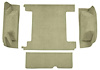 F9311044 1966-73 Ford Bronco w/ 2 Gas Tanks & Tailgate Lock Cargo Area; Loop Carpet; Kit; Fawn Sandalwood - image 1