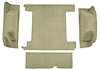 F9312144 1966-73 Ford Bronco w/ 1 Gas Tank & Tailgate Lock; Cargo Area; Loop Carpet; Kit; Fawn Sandalwood - image 1