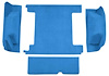 F9312162 1966-73 Ford Bronco w/ 1 Gas Tank & Tailgate Lock; Cargo Area; Loop Carpet; Kit; Ford Blue - image 1