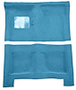 F9446941 1965-68 Galaxie/500 4-Door w/ Floor Shift; Molded Loop Carpet; Kit; Medium Blue - image 1