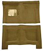 F9446969 1965-68 Galaxie/500 4-Door w/ Floor Shift; Molded Loop Carpet; Kit; Medium Saddle - image 1