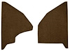 F9551418 1973 Ford F-Series Kick Panel Inserts w/ Mass Backing - Loop - Dark Saddle - image 1