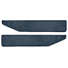 F9551712 1973 Ford F-Series Truck; Door Panel Carpet Insert Set; LoopCarpet; Dark Blue; LH and RH - image 1
