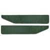 F9551713 1973 Ford F-Series Truck; Door Panel Carpet Insert Set; Loop Carpet; Dark Green; LH and RH - image 2