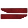 F9551921 1974-79 F-Series Truck; 1978-79 Bronco; Door Panel Carpet Inserts; Cutpile Carpet; Oxblood Red; LH and RH - image 2