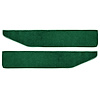 F9551946 1974-79 F-Series Truck; 1978-79 Bronco; Door Panel Carpet Inserts; Cutpile Carpet; Jade Green; LH and RH - image 1