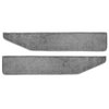 F9551947 1974-79 F-Series Truck; 1978-79 Bronco; Door Panel Carpet Inserts; Cutpile Carpet; Dark Gray; LH and RH - image 2