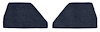 F9552812 1948-52 Ford F-Series Kick Panel Inserts w/o Cardboard; Loop Carpet; Kit; Dark Blue - image 1