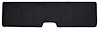 F9558401 1978-79 Ford Bronco; Tailgate Cover Carpet Kit; Cutpile With Mass Backing; Black - image 1