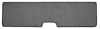 F9558447 1978-79 Ford Bronco; Tailgate Cover Carpet Kit; Cutpile With Mass Backing; Dark Gray - image 1