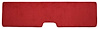 F9558492 1978-79 Ford Bronco; Tailgate Cover Carpet Kit; Cutpile With Mass Backing; Flame Red - image 1