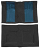 F9600501 1971 Ford Torino GT Convertible Automatic; Loop Carpet; Kit w/ 2 Bright Blue Inserts; Black - image 1