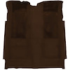 F9600730 1972-73 Ford Torino GT 2-Door Automatic; Loop Carpet; Kit w/ 2 Dark Brown Inserts; Dark Brown - image 1