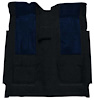 F9601801 1972-73 Ford Torino GT 2-Door 4-Speed; Loop Carpet; Kit w/ 2 Dark Blue Inserts; Black - image 1