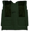 F9601913 1972-73 Ford Torino GT 2-Door 4-Speed; Loop Carpet; Kit w/ 2 Dark Green Inserts; Dark Green - image 1