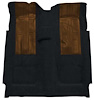 F9602101 1972-73 Ford Torino GT 2-Door 4-Speed; Loop Carpet; Kit w/ 2 Dark Saddle Inserts; Black - image 1