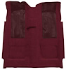 F9602215 1972-73 Ford Torino GT 2-Door 4-Speed; Loop Carpet; Kit w/ 2 Maroon Inserts; Maroon - image 1