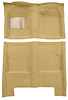 F9710309 1960-65 Falcon/Comet 4-Door Wagon Molded Loop Carpet; Kit; Ivy Gold - image 1