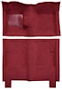 F9722415 1960-65 Falcon/Comet 4-Door Wagon w/ Floor Shift Molded Loop Carpet; Kit; Maroon - image 1