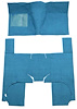 F9736241 1963-65 Fairlane/Meteor 4-Door Wagon; Molded Loop Carpet; Kit; Medium Blue - image 1