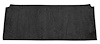 F9742978 1987-96 Ford F-Series Regular/Crew Cab Curtain; Cutpile Carpet; Ebony - image 1