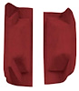 F9758402 1966-73 Ford Bronco w/ 2 Gas Tanks; 2-Piece Wheel Well; Loop Carpet; Kit; Red - image 1