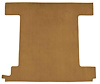 F9762269 1966-73 Ford Bronco w/ 1 Gas Tank; Back Panel; Loop Carpet; Kit; Medium Saddle - image 1