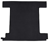 F9762301 1974-76 Ford Bronco w/ 1 Gas Tank; Back Panel; Molded; Cutpile Carpet; Kit; Black - image 1