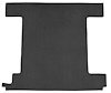 F9762357 1974-76 Ford Bronco w/ 1 Gas Tank; Back Panel; Molded; Cutpile Carpet; Kit; Charcoal - image 1