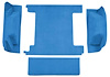 F9762962 1966-73 Ford Bronco w/ 2 Gas Tanks w/o Tailgate Lock; Cargo Area; Loop Carpet; Kit; Ford Blue - image 1