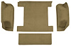 F9763669 1977 Ford Bronco w/o Tailgate Lock; Cargo Area; Molded; Cutpile Carpet; Kit; Medium Saddle - image 1