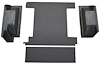 F9763801 1966-76 Ford Bronco w/ 1 Gas Tank w/o Tailgate Lock - Cargo Area Vinyl - Black - image 1
