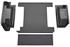 F9764001 1966-76 Ford Bronco w/ 2 Gas Tanks w/o Tailgate Lock - Cargo Area Vinyl - Black - image 1