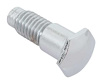 FB60 Seat Belt Bolt for 1967-1975 GM Models; Silver Cadmium - image 1