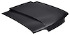 FM110038 Cowl Induction Hood-1987-93 Mustang; 2" Rise; Bolt On; EDP Coated - image 1