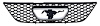 FM110043 Front Grill Assembly 1999-04 Mustang; With Chrome - image 1