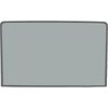 FM4120Y Rear Window Glass for 1969-70 Mustang Fastback - image 1